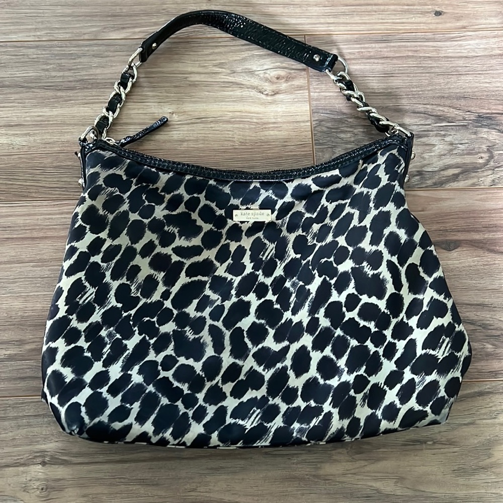 Kate Spade Hobo Leopard Purse